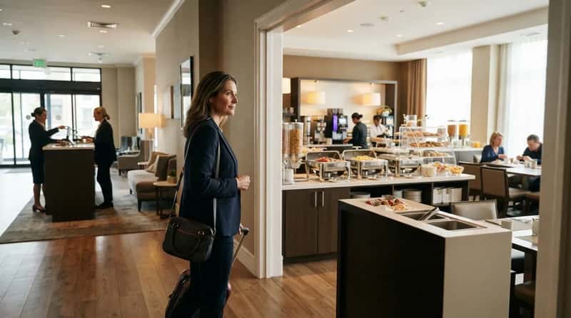 #17 - They Scope Out the Breakfast Room Before They Even Check In (Image Credits: Gemini)