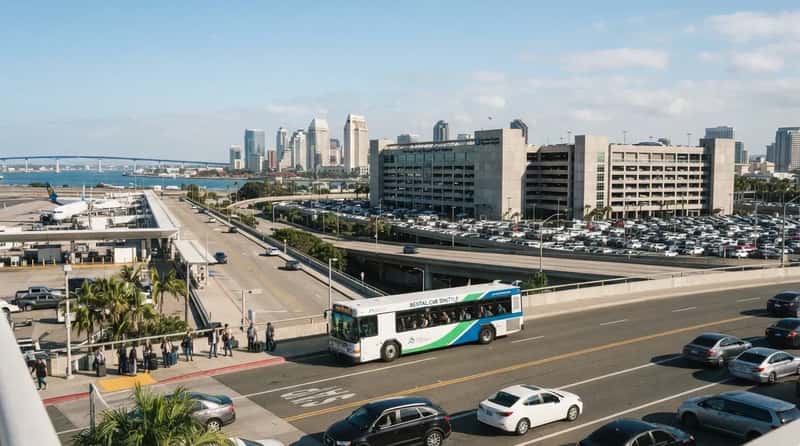 #7 - San Diego (SAN): Minutes From Downtown, Then a Shuttle (Image Credits: Gemini)