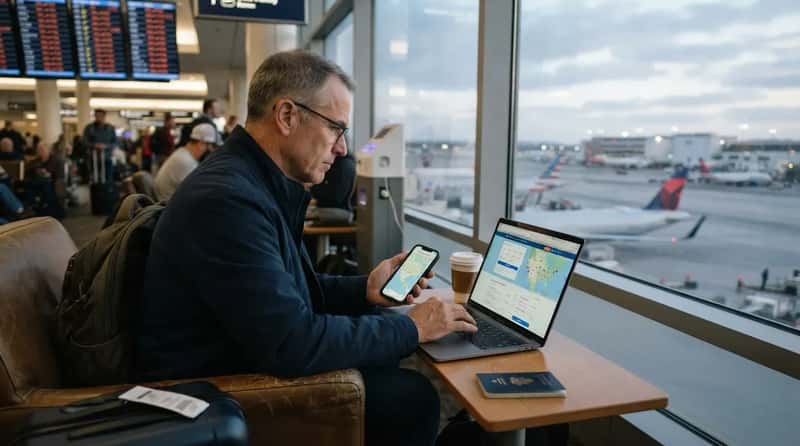 #15 - They Quietly Check Nearby Airports and Alternate Hubs (Image Credits: Gemini)