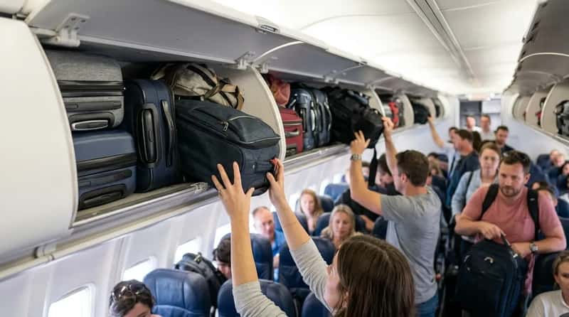 #13 - The Overhead Bins Are the Real Prize, Not Your Seat (Image Credits: Gemini)