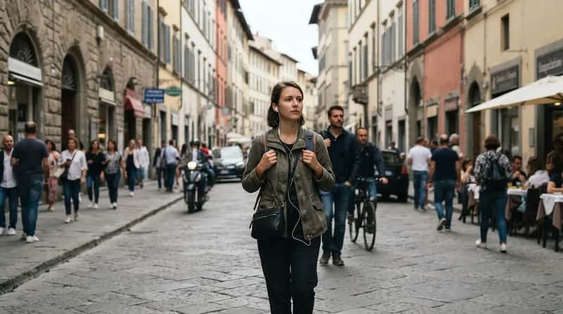 #21 - Wearing Both Earbuds Through Unfamiliar Streets (Image Credits: Gemini)