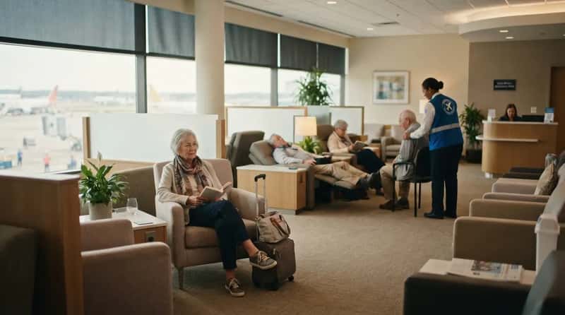 #2 - Airport Lounges and Quiet Rooms You Don't Need Elite Status to Enter (Image Credits: Gemini)