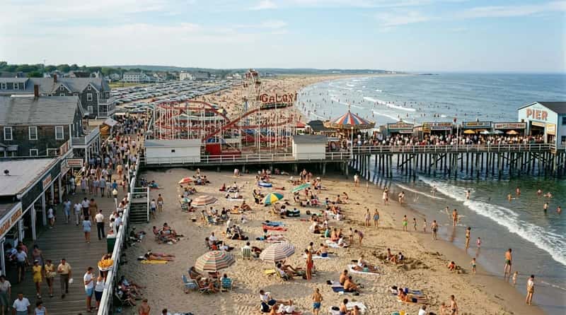 #18 - Old Orchard Beach, Maine (Image Credits: Gemini)