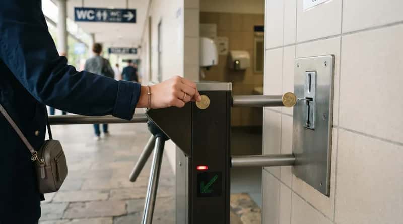 #3 - They Keep Small Coins Ready for Pay-to-Enter Restrooms (Image Credits: Gemini)