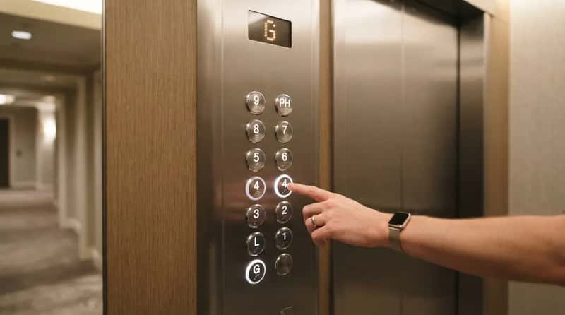 #10 - The Elevator Buttons and Panels Look Genuinely Cared For (Image Credits: Gemini)