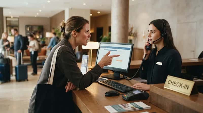 #13 - Blaming the Front Desk for a Reservation They Never Made (Image Credits: Gemini)