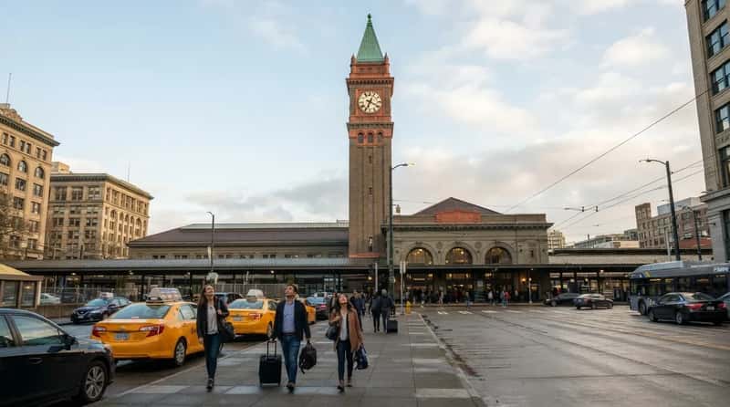 #8 - Seattle King Street Station: A Venice-Inspired Tower With a Walk to Match (Image Credits: Gemini)