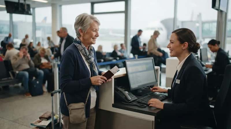 #2 - They Stay Calm With Gate Agents as a Strategy, Not Just Manners (Image Credits: Gemini)