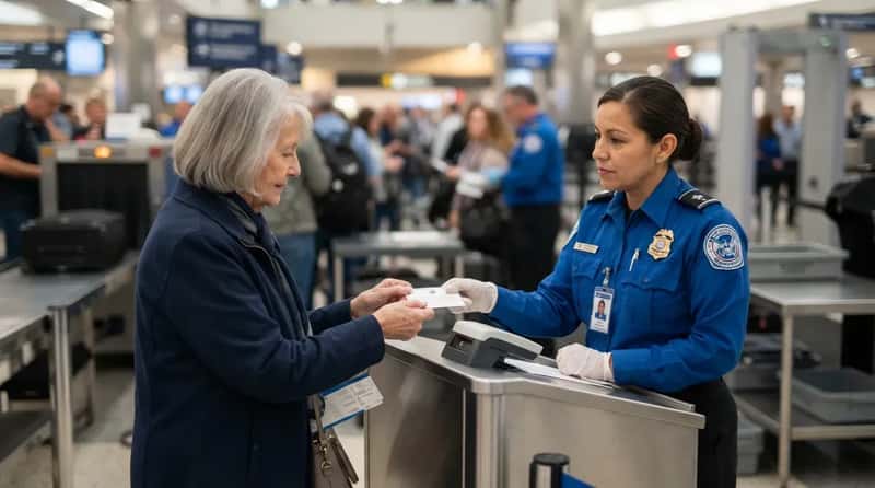#6 - A Simple TSA Card Does the Explaining for You (Image Credits: Gemini)