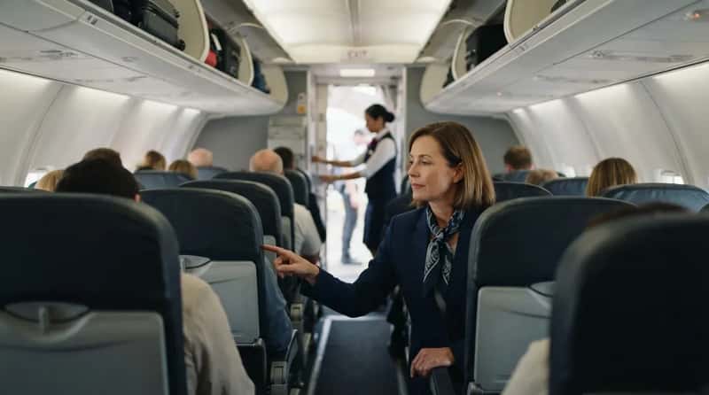 #12 - The Passenger Who Counts the Rows to the Exit (Image Credits: Gemini)