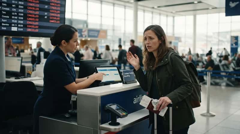 #6 - Accepting A Rebooking Can Quietly Cancel Your Refund Rights (Image Credits: Gemini)