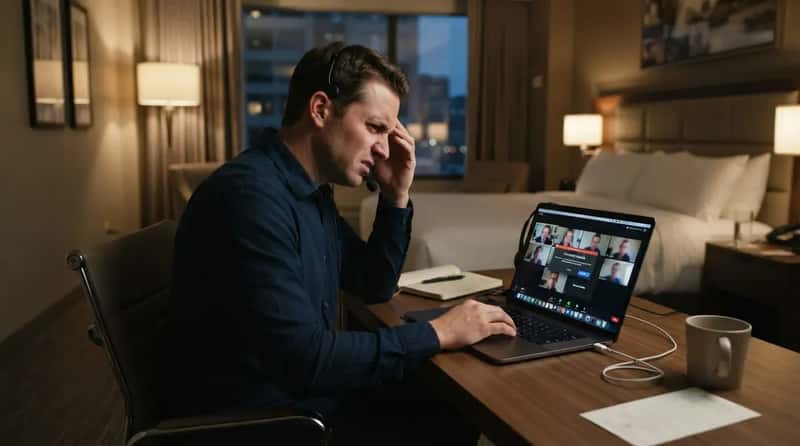 #4 - Wi-Fi That Works for a Weekend Can Collapse on Zoom Calls (Image Credits: Gemini)
