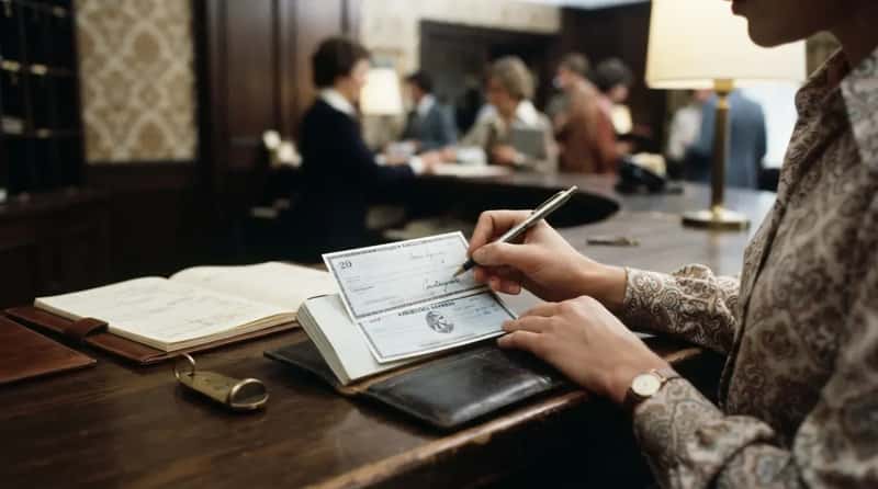 #26 - Traveler's Checks: The Signature You Had to Do Twice (Image Credits: Gemini)