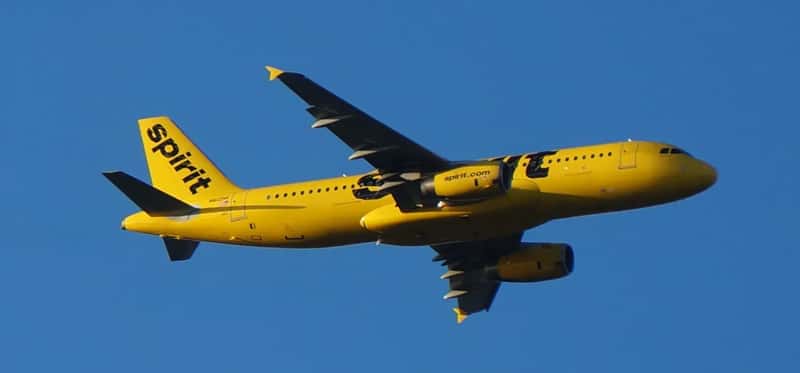 5. Spirit Airlines - The Surprising 2025 On-Time Performer (By CC0 airplane FLL airport, CC0)