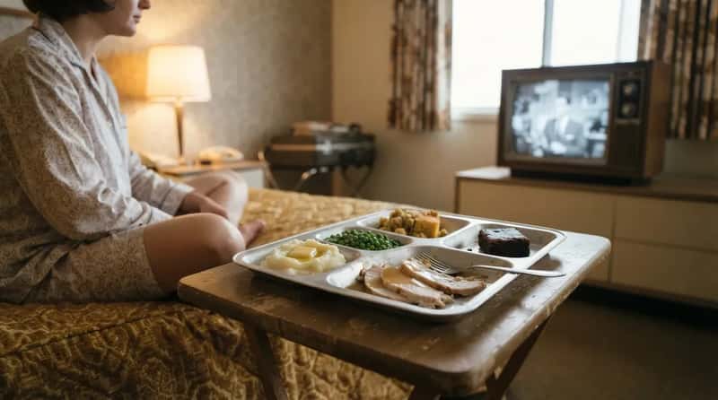 #16 - A TV Dinner in the Motel Room (Image Credits: Gemini)