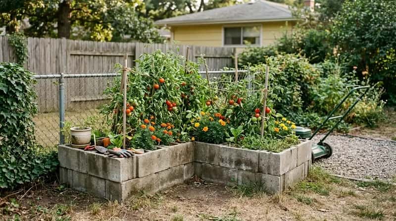 #14 - The Cinder Block Planter That Nobody Could Move (Image Credits: Gemini)