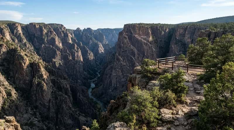 #2 - Carlsbad Caverns Can Spare Your Knees, but Black Canyon Doesn't Offer Many Gentle Ways In (Image Credits: Gemini)