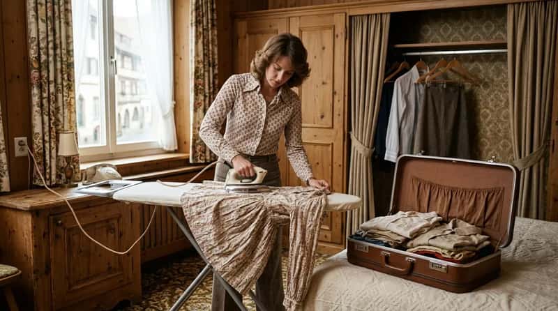 #10 - Building the Entire Trip Wardrobe Around Ironing Access (Image Credits: Gemini)