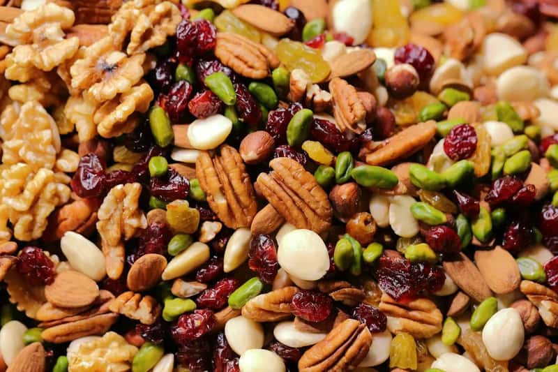 1. Almonds and mixed nuts (Image Credits: Unsplash)