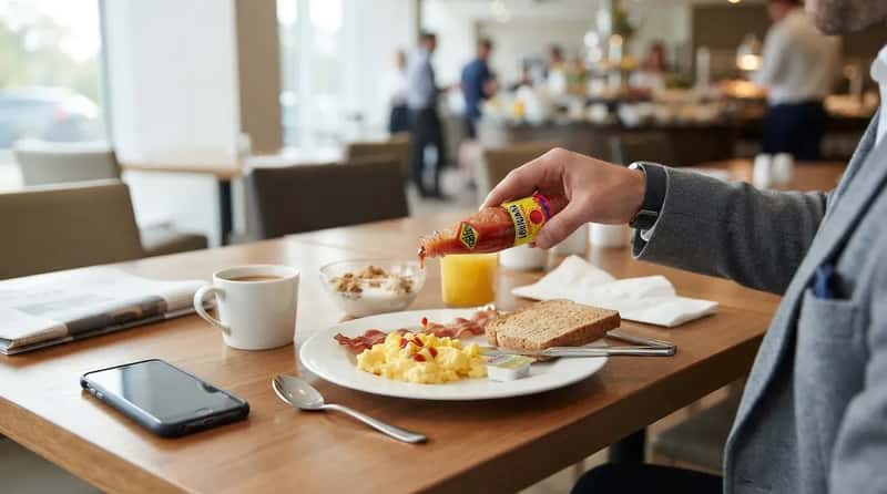 #8 - They Travel With Their Own Hot Sauce or Seasoning (Image Credits: Gemini)