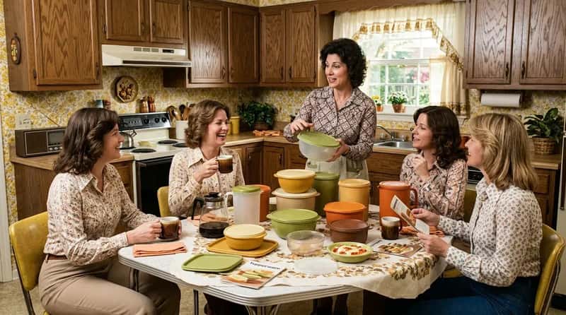 #16 - Tupperware Parties as Neighborhood Social Events (Image Credits: Gemini)