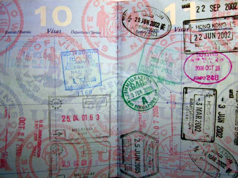 Where the rest of the world stands (originally posted to Flickr as My collection of passport stamps, CC BY 2.0)