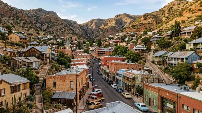 #10 – Bisbee, Arizona: The Copper Town That Never Let Go (Image Credits: Gemini)