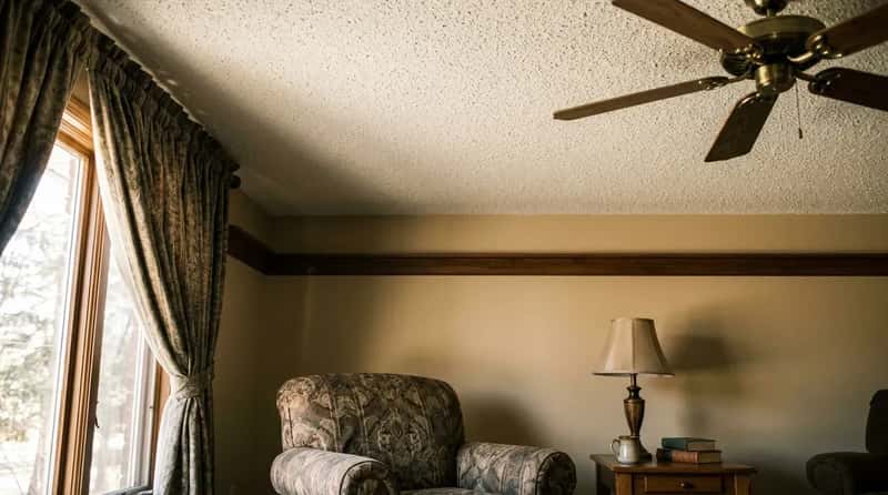 #13 - Textured Ceilings That Softened Sound and Light (Image Credits: Gemini)