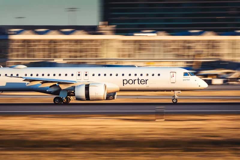 4. Porter Airlines (Image Credits: Unsplash)