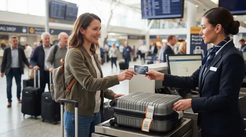 #9 - The Airline Card That Makes Bag Fees Disappear (If You Fly Enough) (Image Credits: Gemini)