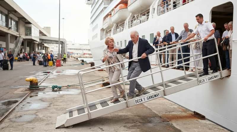 #5 - Wobbling on the Gangway (Image Credits: Gemini)