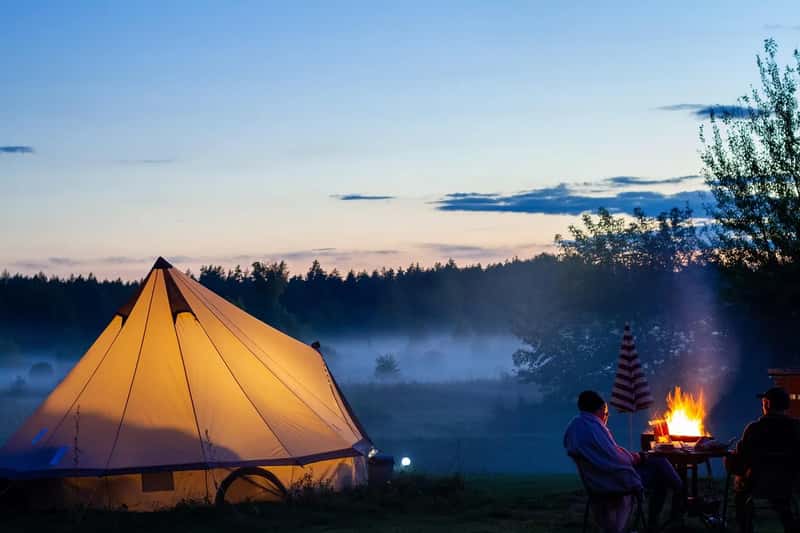 9. Camping without basic amenities (Image Credits: Pixabay)