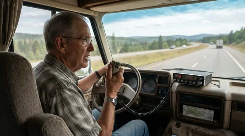 #14 - Keeping a CB Radio On for "Eyes and Ears" Down the Highway (Image Credits: Gemini)