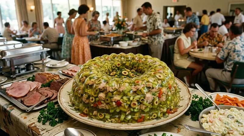 #12 - Jell-O Mold with Savory Fillings (Image Credits: Gemini)