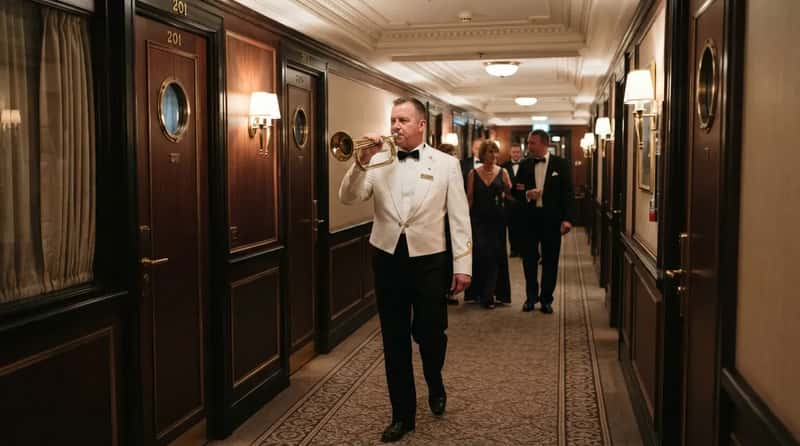 #22 - A Bugle or Steward, Not a Clock, Told You Dinner Was Ready (Image Credits: Gemini)