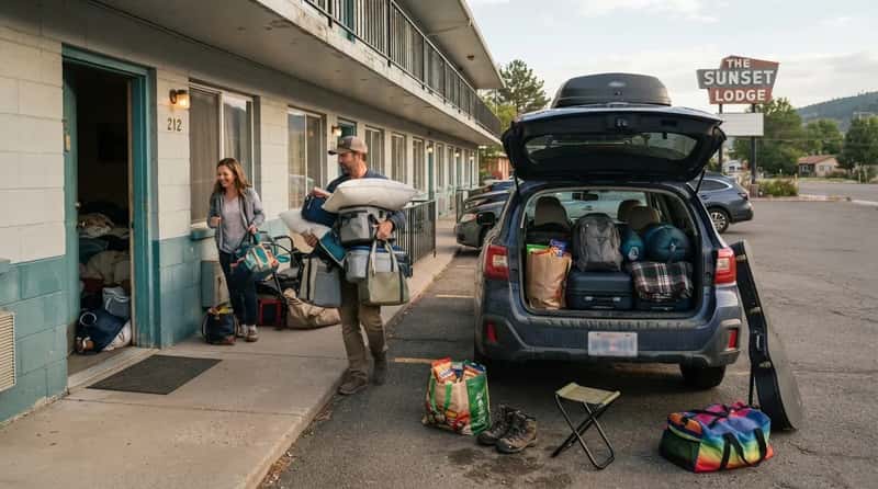 #24 - The Great Trunk-to-Door Parade (Image Credits: Gemini)
