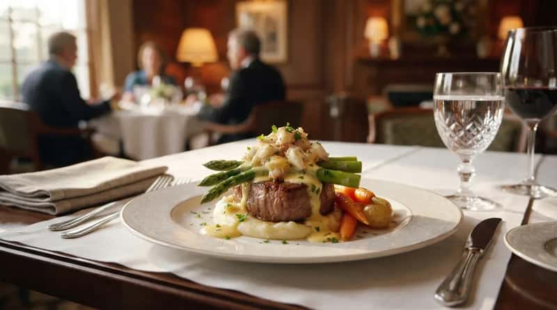 #10 - Veal Oscar Combined Three Luxuries Into One Plate (Image Credits: Gemini)