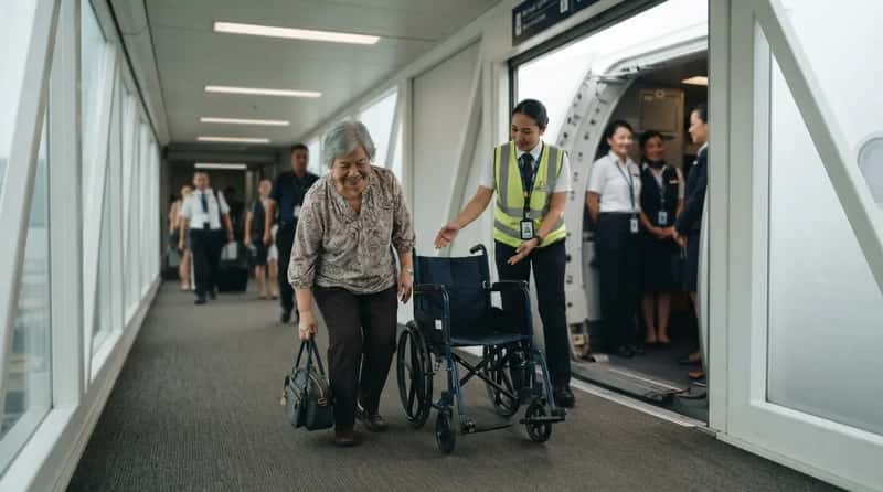 #4 - Your Own Wheelchair Reappears at the Plane Door, Not Baggage Claim (Image Credits: Gemini)