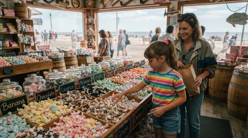 #14 - Saltwater Taffy Was the Souvenir Every Beach Town Sold (Image Credits: Gemini)