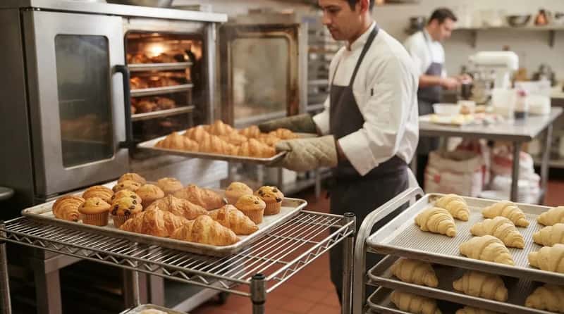 #9 - Those "Fresh-Baked" Pastries May Have Arrived Frozen (Image Credits: Gemini)