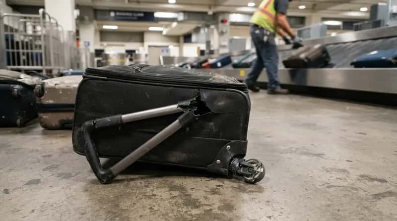 #6 - Trusting Flimsy Wheels and Handles (Image Credits: Gemini)