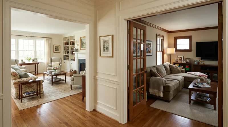 #10 - Separate Living Room and Family Room (Image Credits: Gemini)