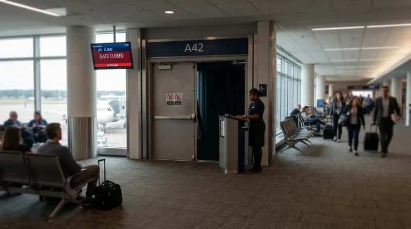 #15 - The Gate Door That Closes While You're Still in the Terminal (Image Credits: Gemini)
