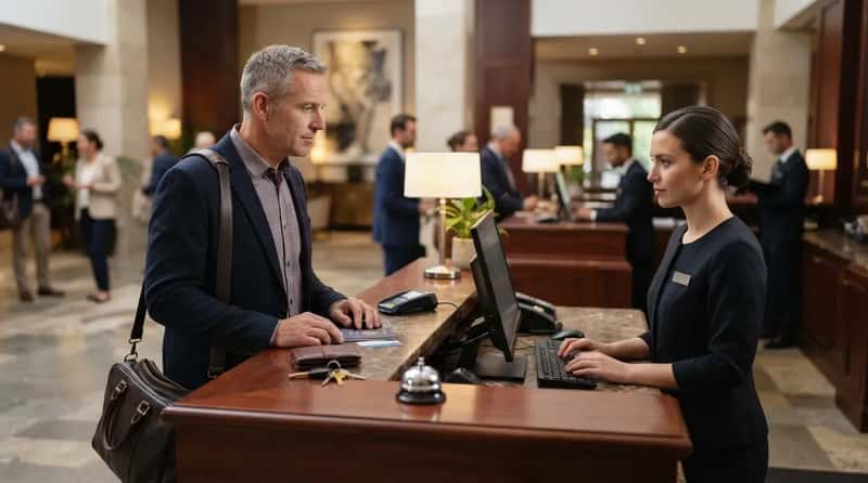 #6 - They Say Less at the Front Desk, Not More (Image Credits: Gemini)