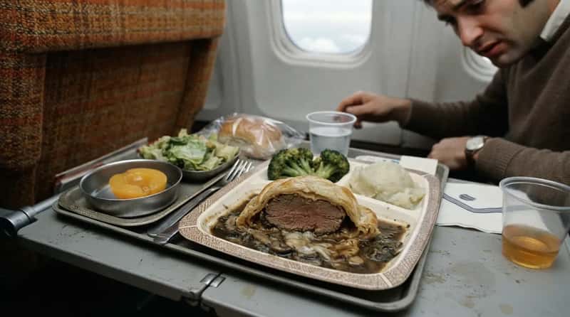 #9 - Beef Wellington That Went Soggy in Coach (Image Credits: Gemini)