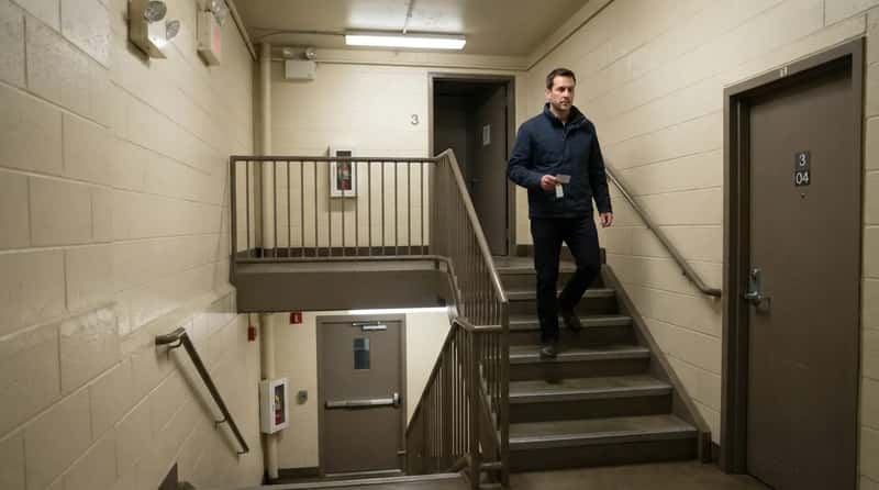 #1 - They Ask Which Stairwell Is Closest, Then Walk It (Image Credits: Gemini)