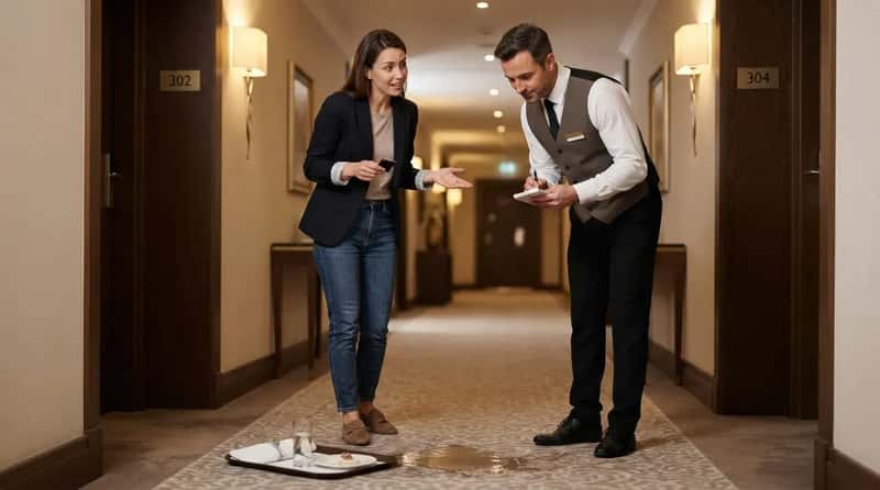 #9 - How Guests Handle an Obvious Mistake by the Guest Themselves (Image Credits: Gemini)