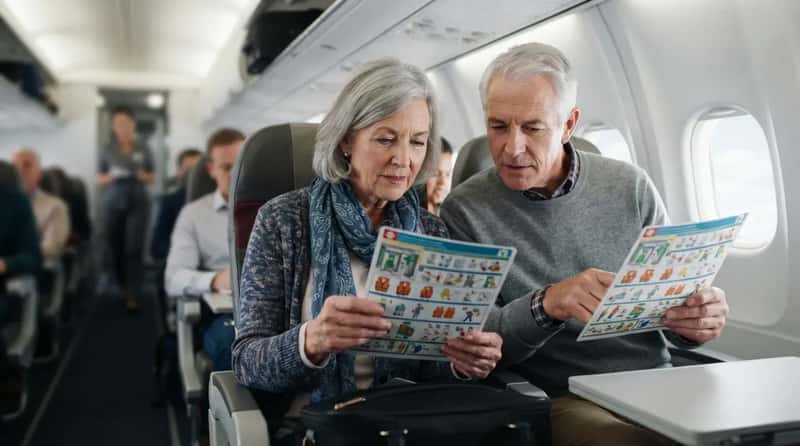 11. They Try to Memorize the Safety Card (Image Credits: Gemini)