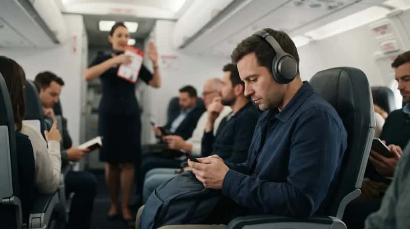 #7 - The Headphones Crowd That Tunes Out the Safety Demo (Image Credits: Gemini)