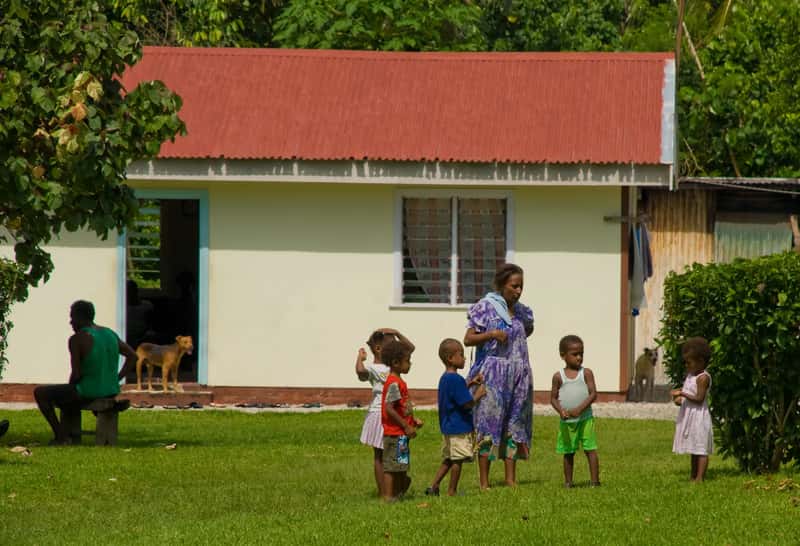Vanuatu: island life without the imported stress (Pango village kindergarten, Efate, Vanuatu, April 2008, CC BY 2.0)